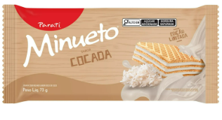 WAFER MINUETO COCADA 73G