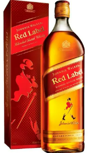 WHISKY JOHNNIE WALKER RED LABEL 1L